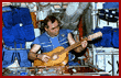 Strekalov playing guitar in baseblock